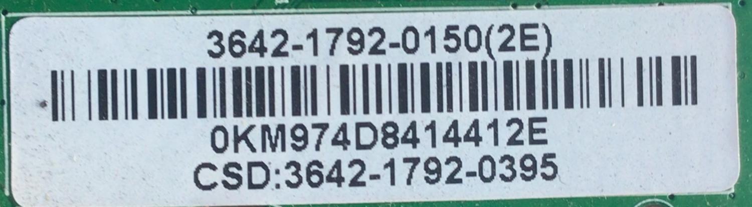 KIT DE TARJETAS PARA TV VIZIO / MAIN 3642-1792-0150 / 0171-2271-5032 / 0KM974D8414412E / 3642-1792-0395 / FUENTE 0500-0605-0300 / FSP124-2PSZ01A / PANEL LC420DUG (JF)(R1) / MODELO E420I-A0 LATKNRFQ - Imagen 3